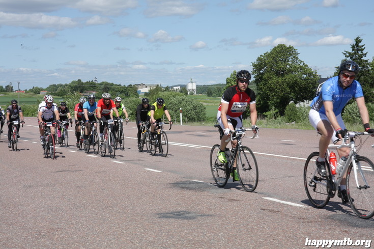 Bild från Vätternrundan 2013