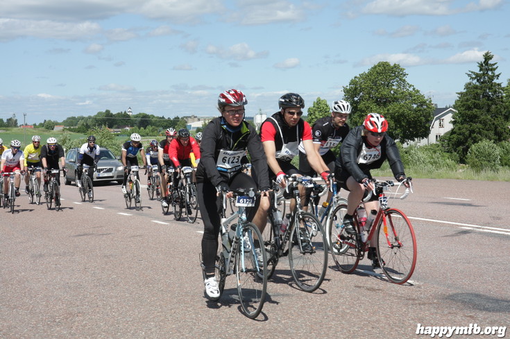 Bild från Vätternrundan 2013