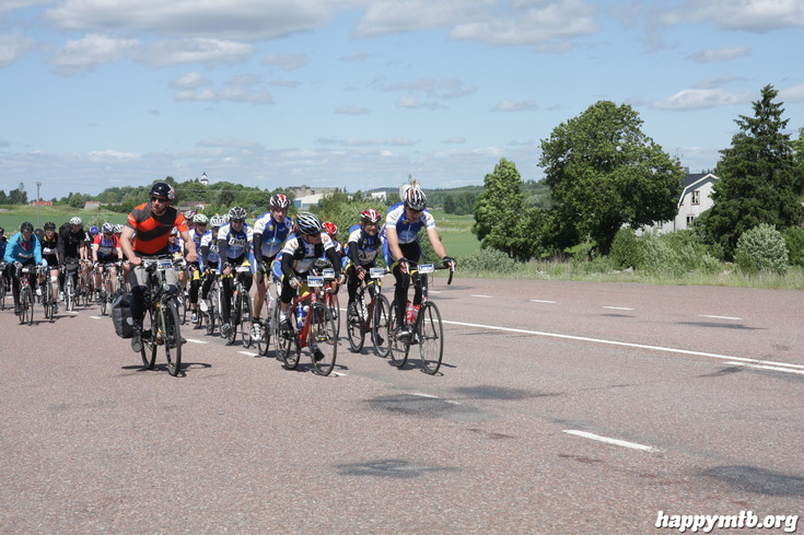 Bild från Vätternrundan 2013