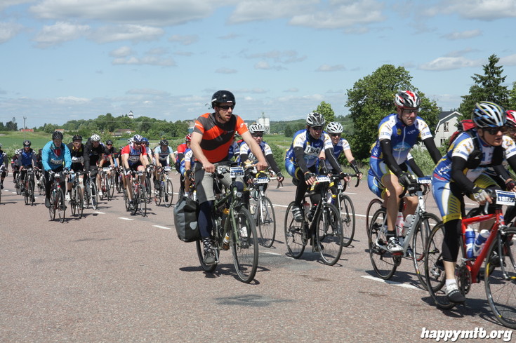 Bild från Vätternrundan 2013