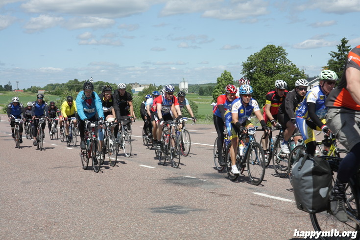 Bild från Vätternrundan 2013
