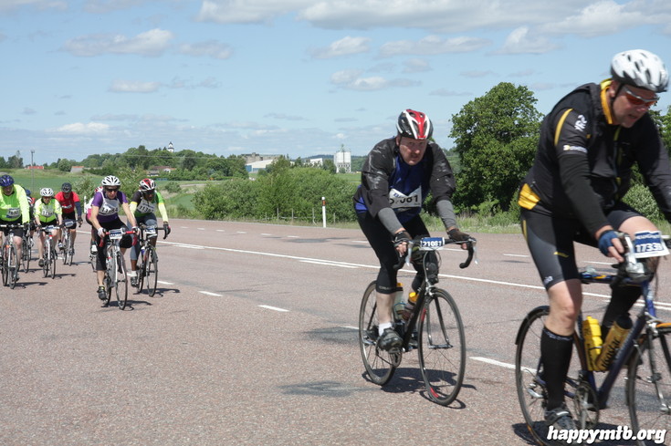 Bild från Vätternrundan 2013