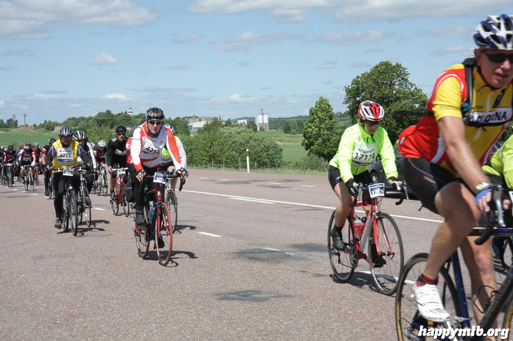 Bild från Vätternrundan 2013