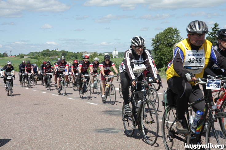 Bild från Vätternrundan 2013