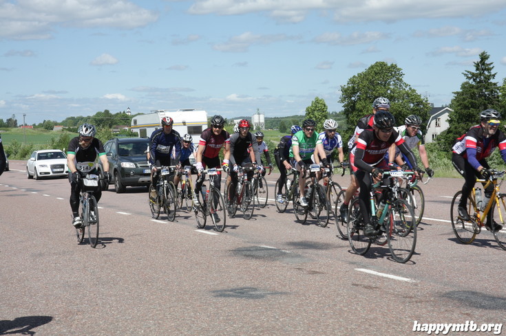 Bild från Vätternrundan 2013