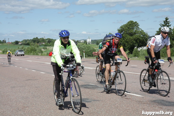 Bild från Vätternrundan 2013
