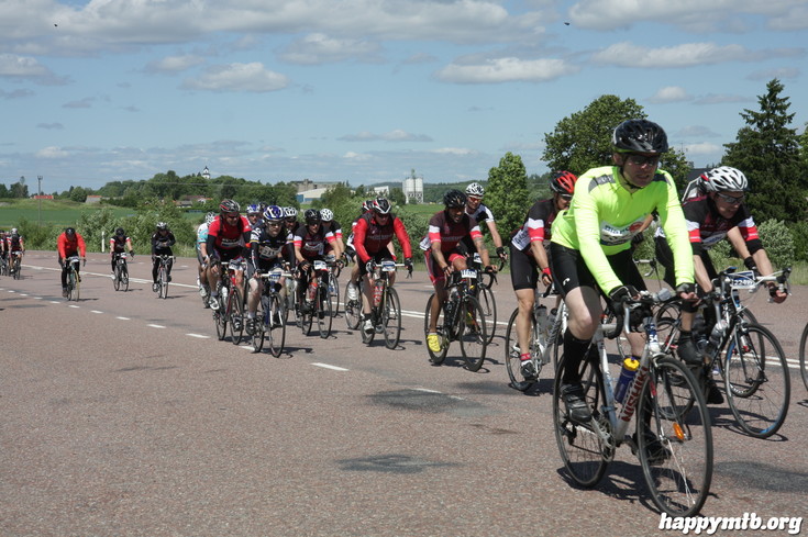 Bild från Vätternrundan 2013