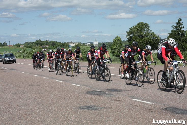 Bild från Vätternrundan 2013