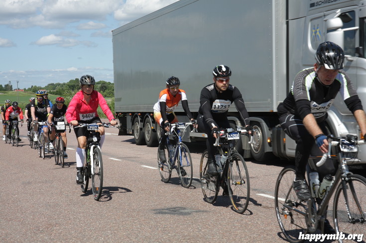 Bild från Vätternrundan 2013