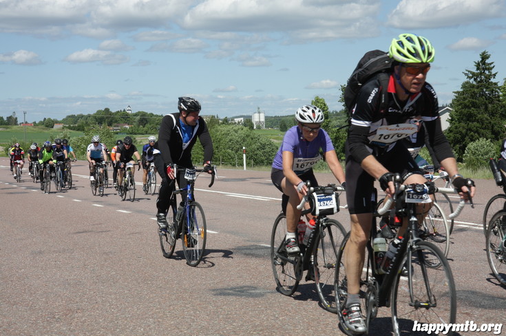 Bild från Vätternrundan 2013