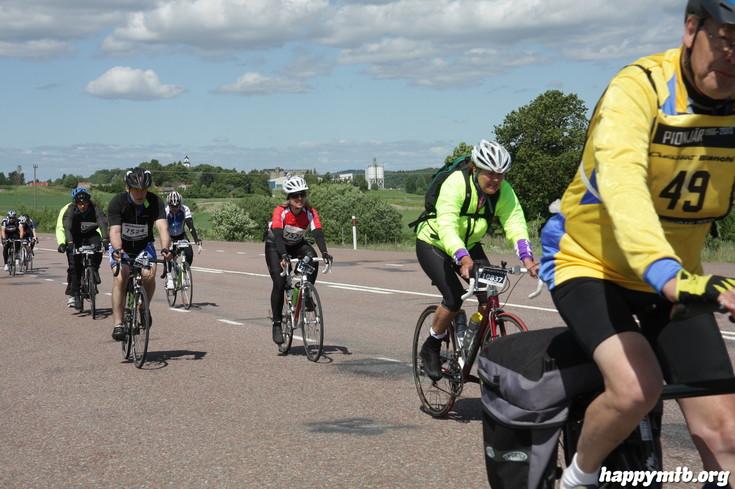 Bild från Vätternrundan 2013