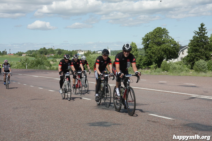 Bild från Vätternrundan 2013