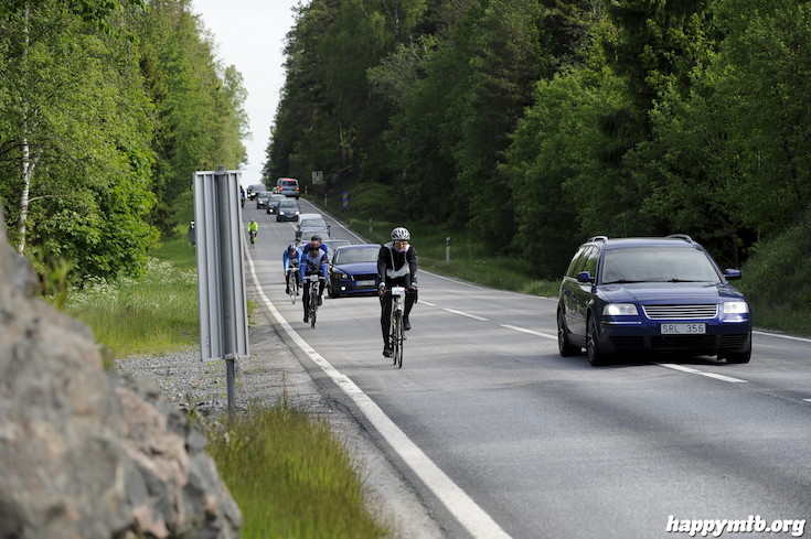 Bild från Vätternrundan 2015