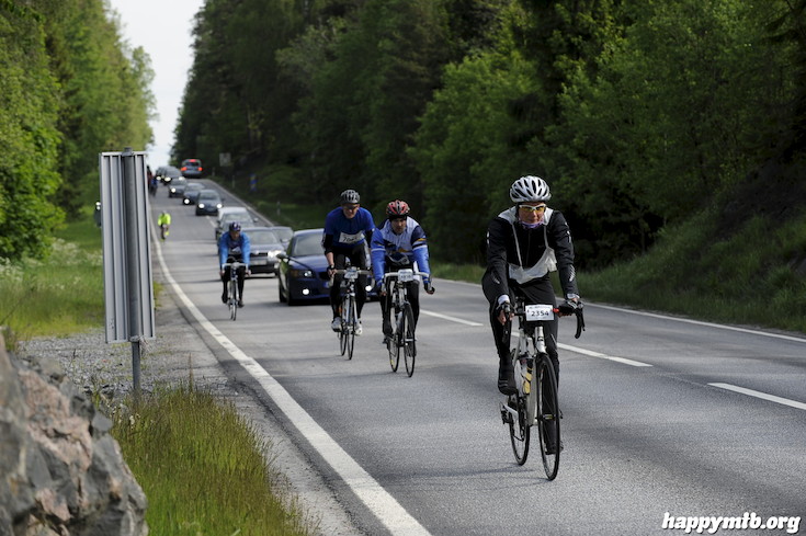 Bild från Vätternrundan 2015