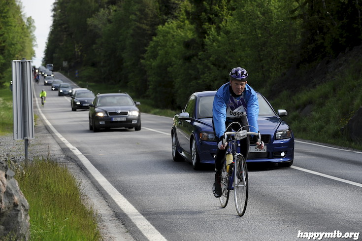 Bild från Vätternrundan 2015
