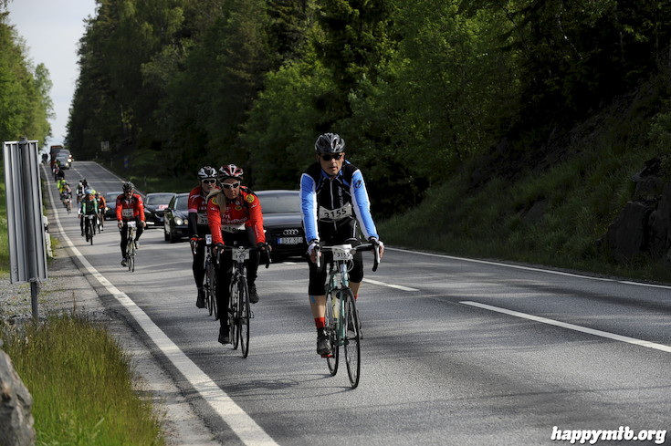 Bild från Vätternrundan 2015