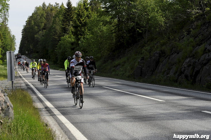 Bild från Vätternrundan 2015