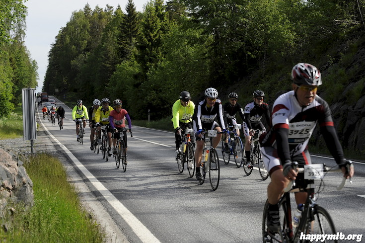 Bild från Vätternrundan 2015