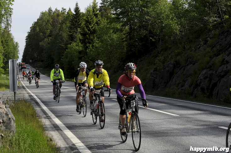 Bild från Vätternrundan 2015