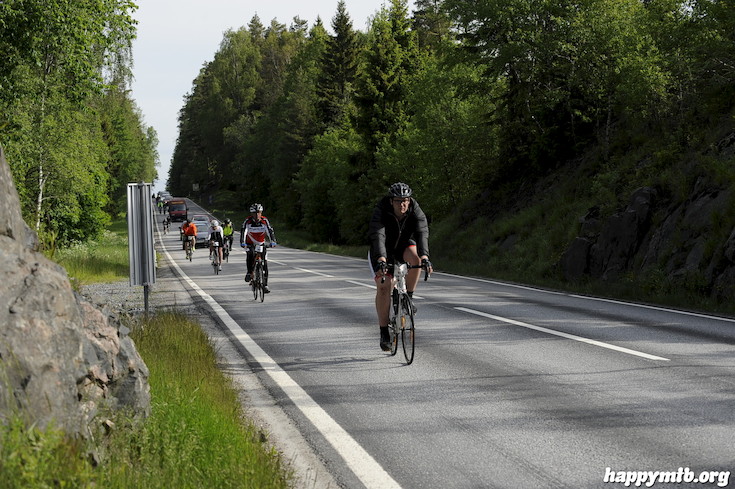 Bild från Vätternrundan 2015