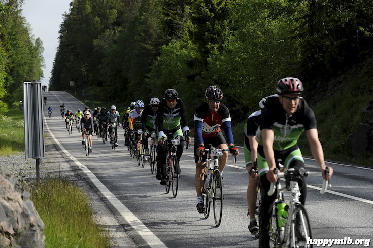 Bild från Vätternrundan 2015