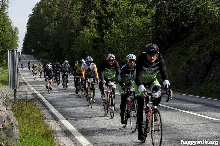 Bild från Vätternrundan 2015