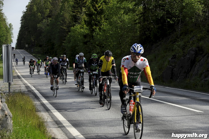 Bild från Vätternrundan 2015