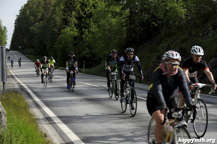 Bild från Vätternrundan 2015