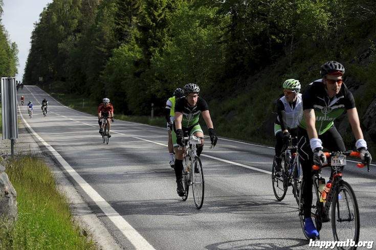 Bild från Vätternrundan 2015