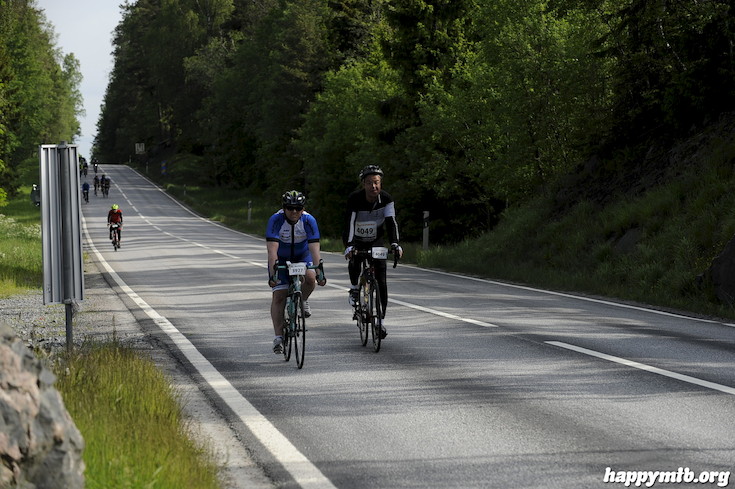 Bild från Vätternrundan 2015