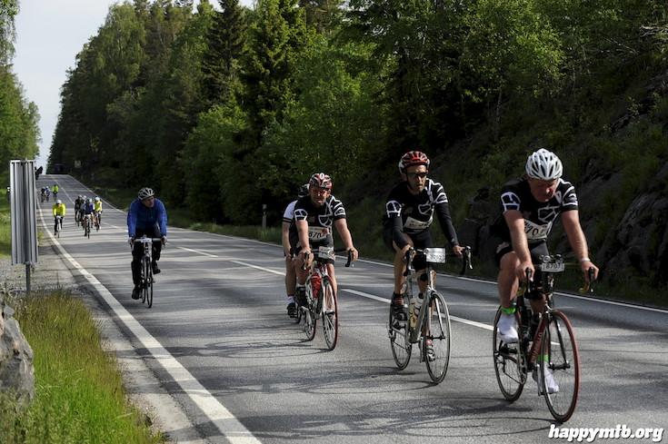 Bild från Vätternrundan 2015