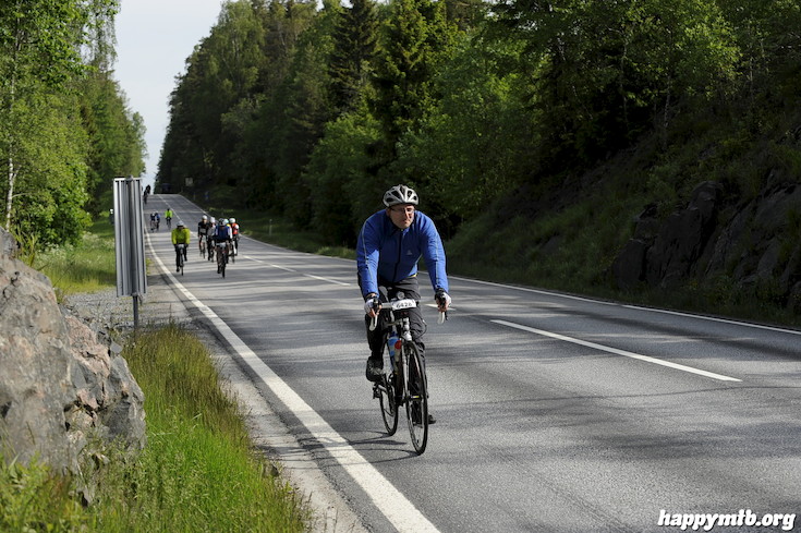Bild från Vätternrundan 2015
