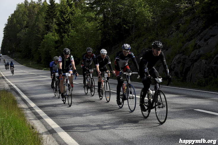 Bild från Vätternrundan 2015
