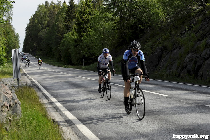 Bild från Vätternrundan 2015