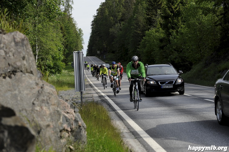 Bild från Vätternrundan 2015