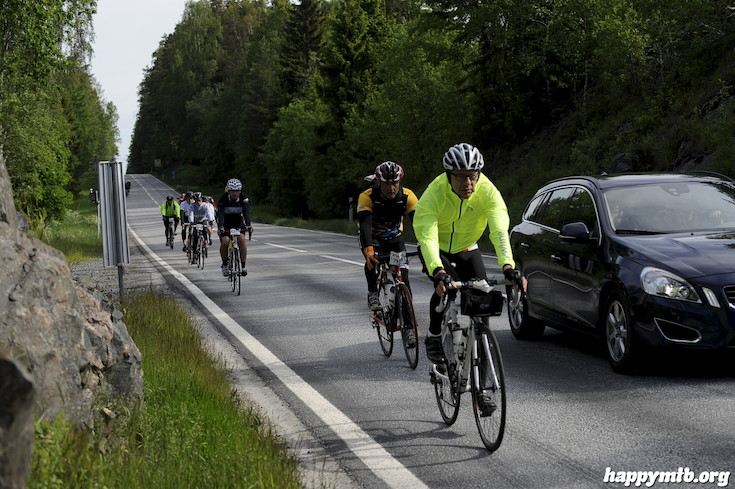 Bild från Vätternrundan 2015