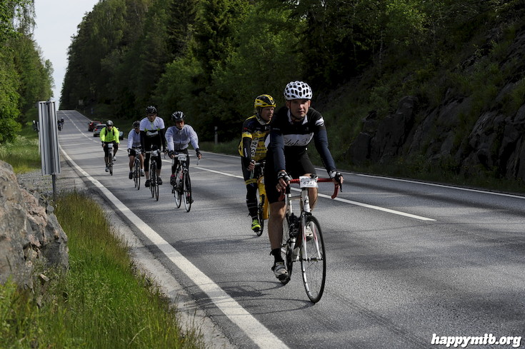 Bild från Vätternrundan 2015