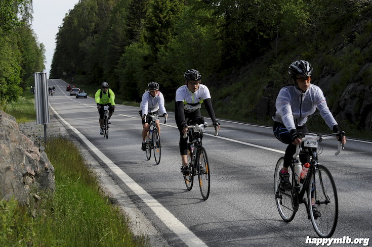 Bild från Vätternrundan 2015