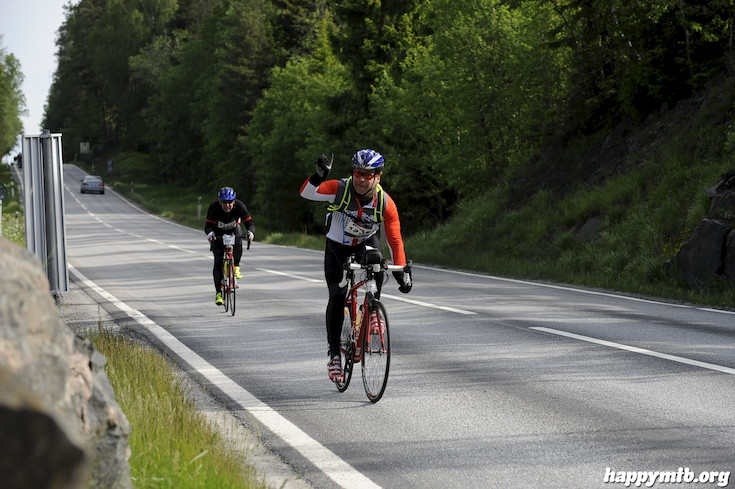 Bild från Vätternrundan 2015