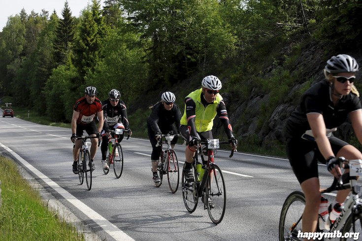 Bild från Vätternrundan 2015