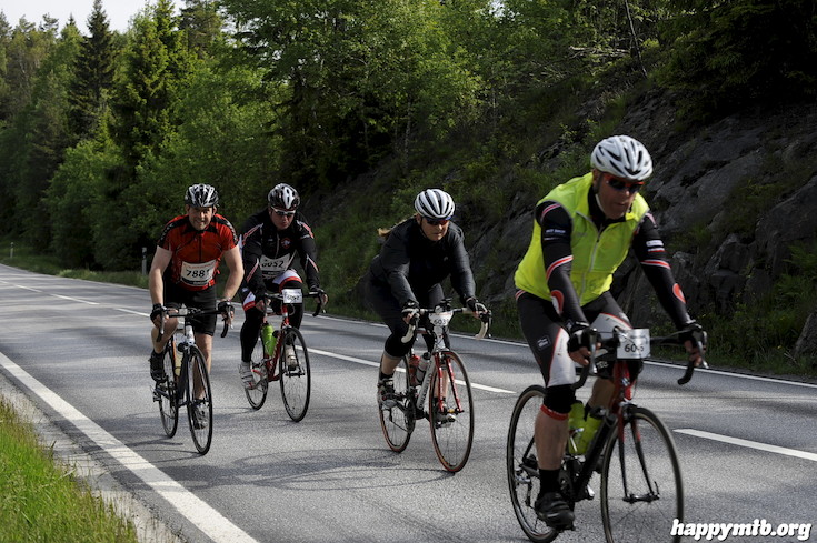 Bild från Vätternrundan 2015