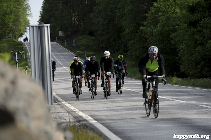 Bild från Vätternrundan 2015