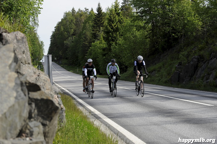 Bild från Vätternrundan 2015