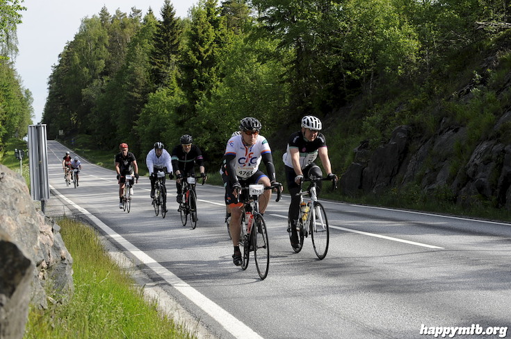 Bild från Vätternrundan 2015
