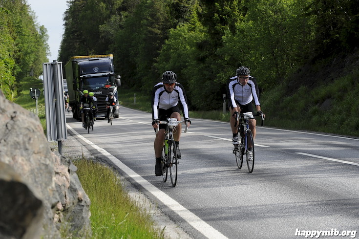 Bild från Vätternrundan 2015