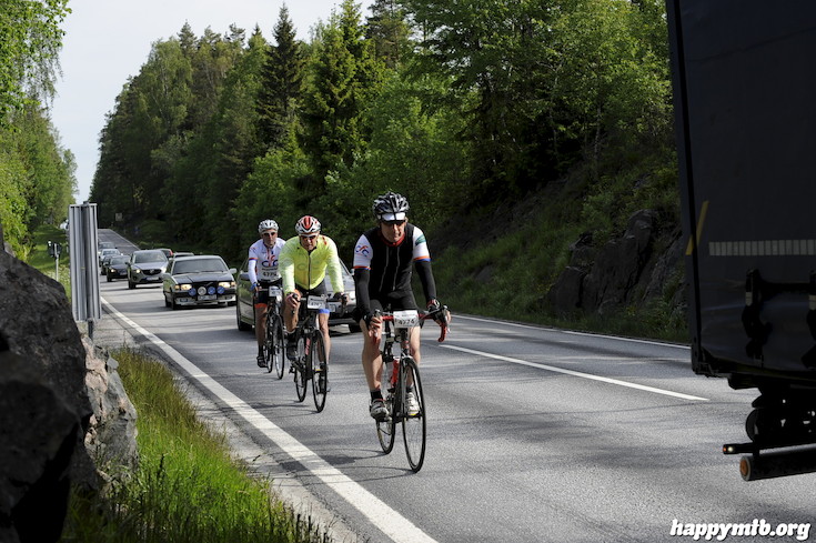 Bild från Vätternrundan 2015