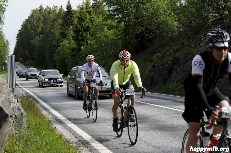 Bild från Vätternrundan 2015