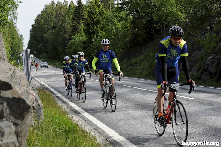Bild från Vätternrundan 2015