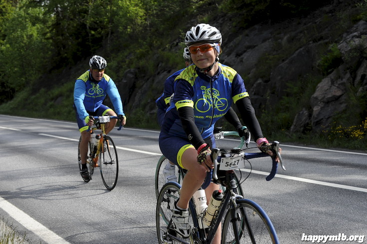 Bild från Vätternrundan 2015