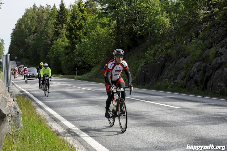 Bild från Vätternrundan 2015